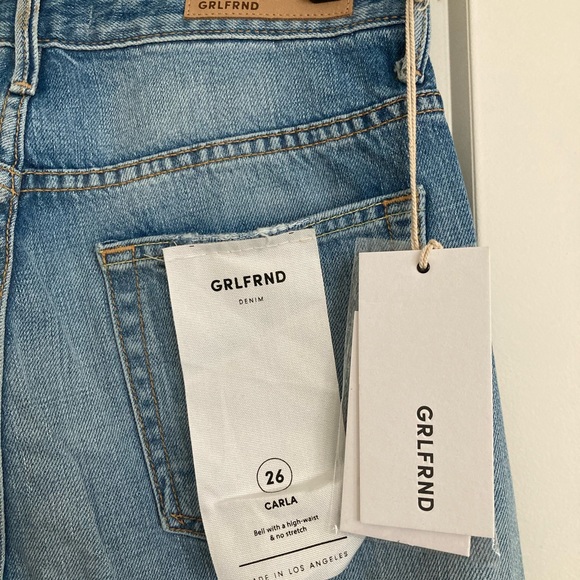GRLFRND Denim Carla size 26 NWT - Picture 4 of 6